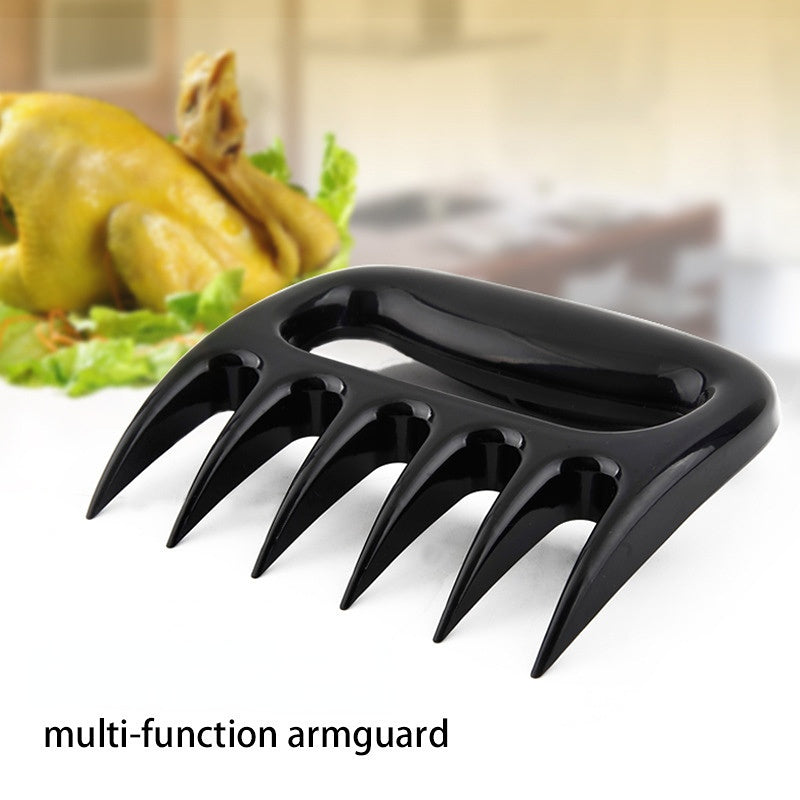 A Pair of Multi-Functional Plastic Bear Claw Meat Shredder