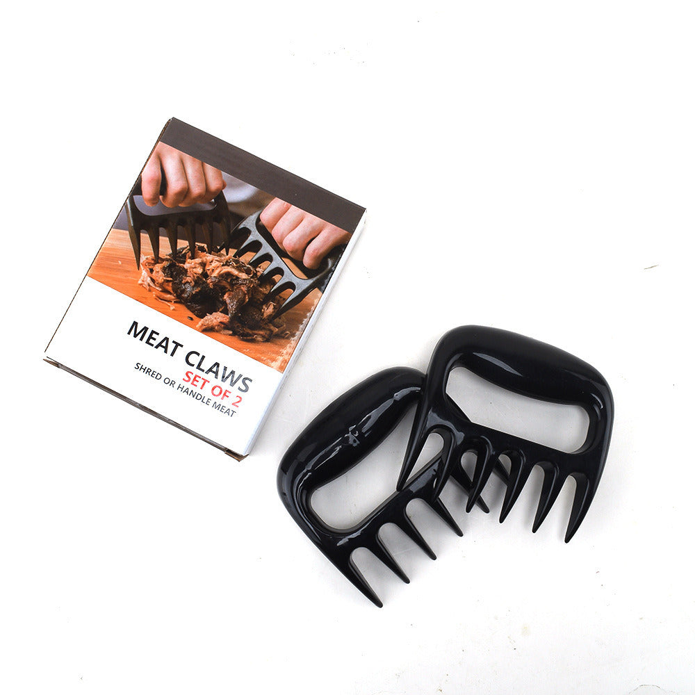 A Pair of Multi-Functional Plastic Bear Claw Meat Shredder