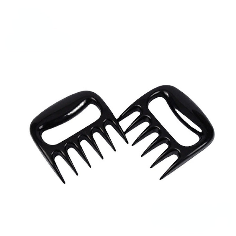 A Pair of Multi-Functional Plastic Bear Claw Meat Shredder