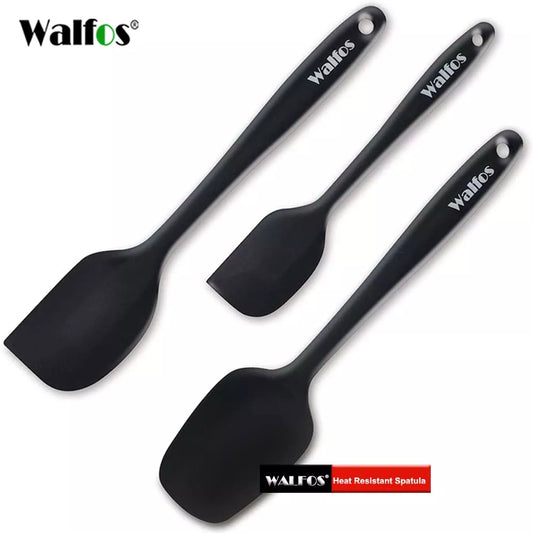 WALFOS Set of 3 Heat Resistant Silicone Cooking Tools