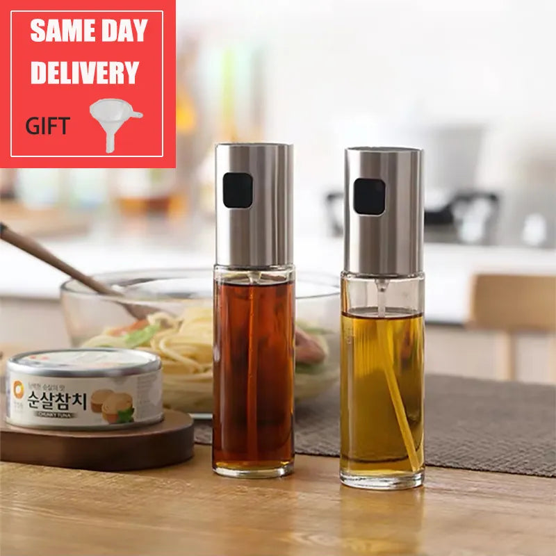 Kitchen Push Type Olive Oil Spray